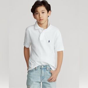Polo by Ralph Lauren Kids Classic White Polo